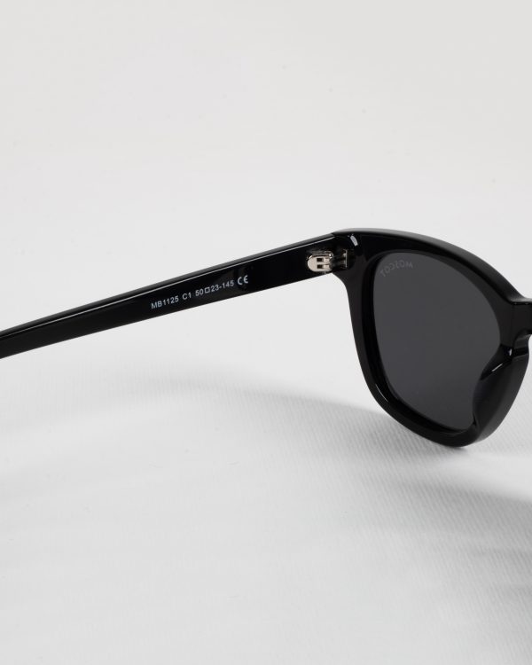 عینک آفتابی اورجینال موسکات مشکی مدل 1125 MOSCOT - Image 6