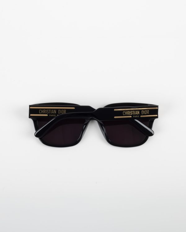 عینک آفتابی اورجینال کوالیتی دیور مشکی مدل Dior 7 - Image 4