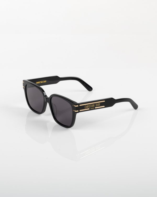 عینک آفتابی اورجینال کوالیتی دیور مشکی مدل Dior 7 - Image 3