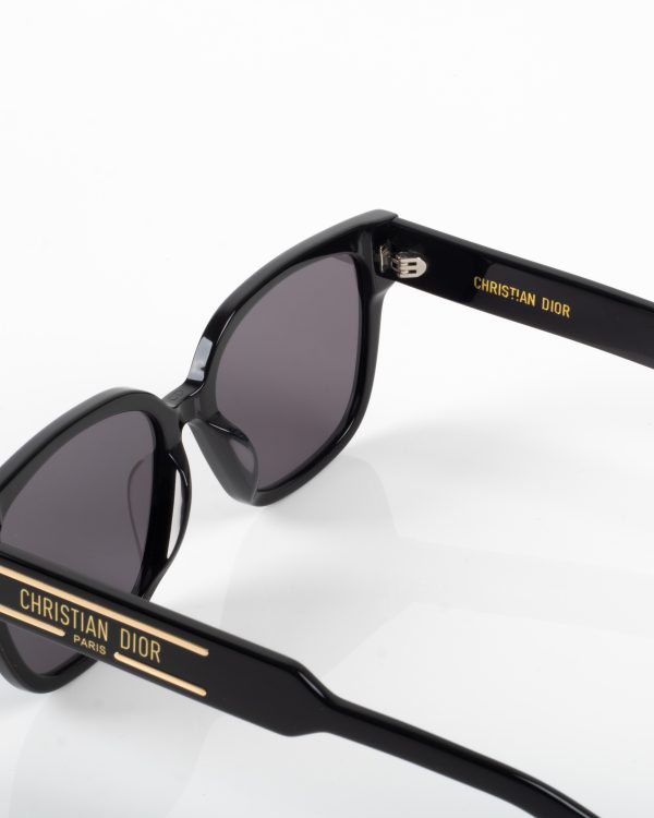 عینک آفتابی اورجینال کوالیتی دیور مشکی مدل Dior 7 - Image 6