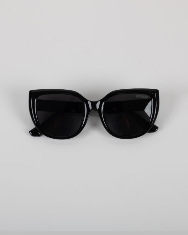 عینک آفتابی هرمس مشکی مدل 5246 - Hermes - Image 3