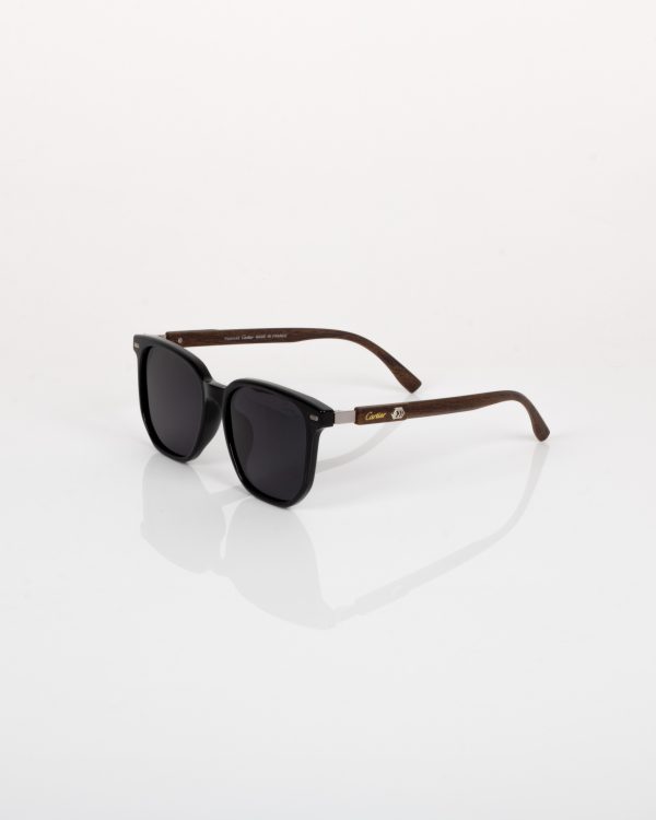 عینک آفتابی کارتیر مشکی مدل 2506 - Cartier - Image 9