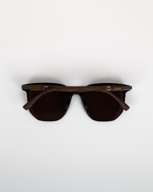 عینک آفتابی کارتیر قهوه ای مدل 2506 - Cartier - Image 4