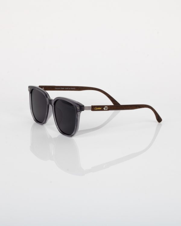 عینک آفتابی کارتیر طوسی مدل 2506 - Cartier - Image 4