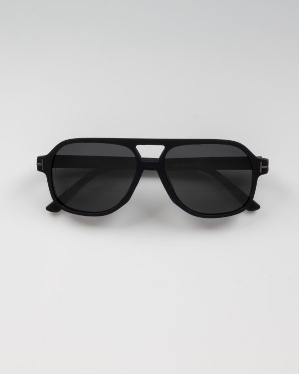 عینک آفتابی تام فورد مشکی مدل5737 _ Tomford - Image 3