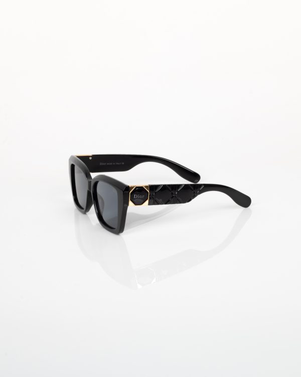 عینک آفتابی دیور مشکی مدل 5087 - Dior - Image 6