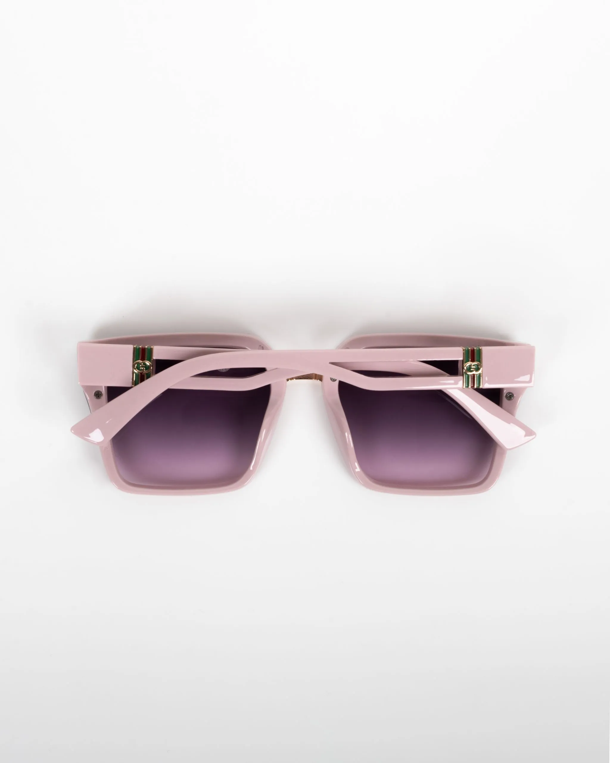 عینک آفتابی گوچی صورتی مدل 6150 - Gucci 4 عینک آفتابی فشن مربعی گوچی صورتی مدل 6150 – Gucci