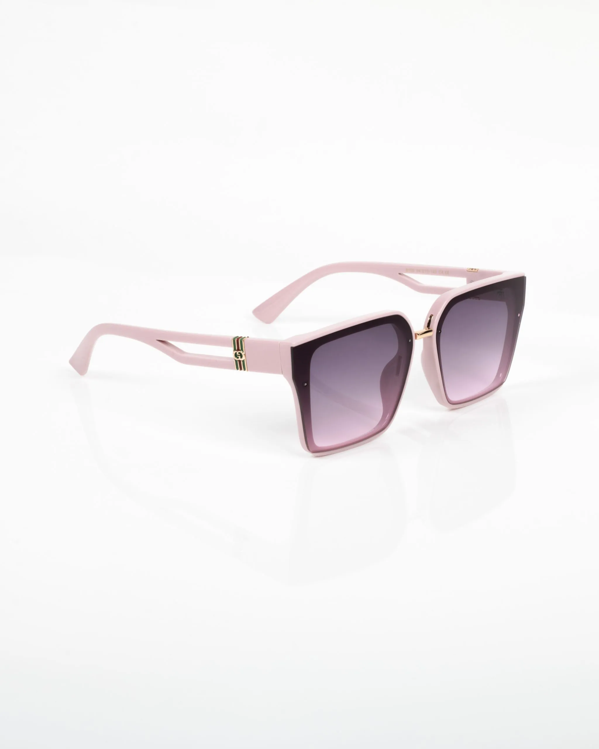 عینک آفتابی گوچی صورتی مدل 6150 - Gucci 5 عینک آفتابی فشن مربعی گوچی صورتی مدل 6150 – Gucci