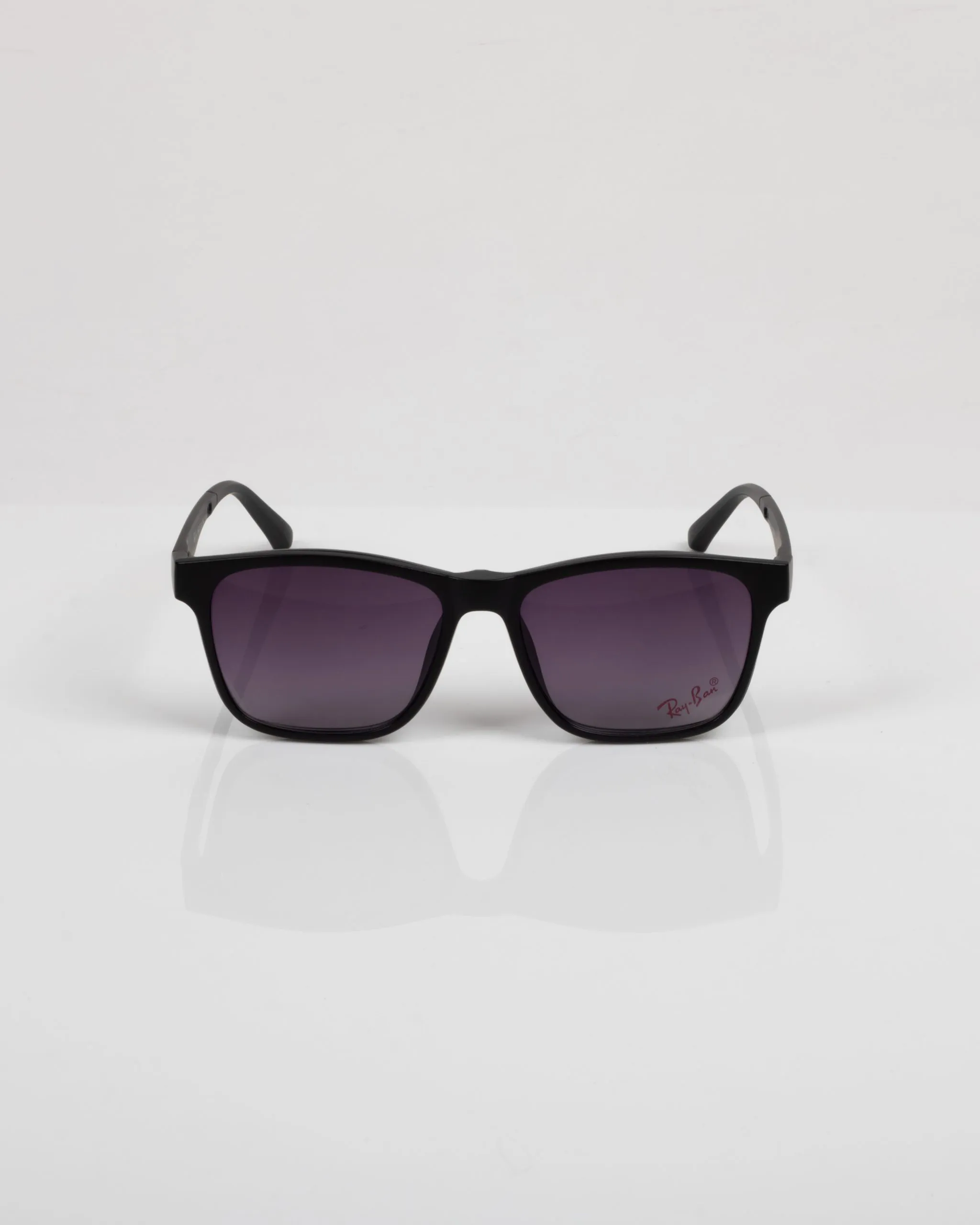 عینک طبی سه کاور ریبن مشکی مدل 9502- Rayban 6 عینک طبی آفتابی آهنربایی کاوردار چند کاره دید در شب جیوه ای پلاریزه آبی زرد فروش اقساطی اسنپ پی