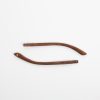 دسته عینک کارتیر چوبی قهوه ای