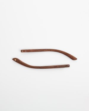 دسته عینک کارتیر چوبی قهوه ای