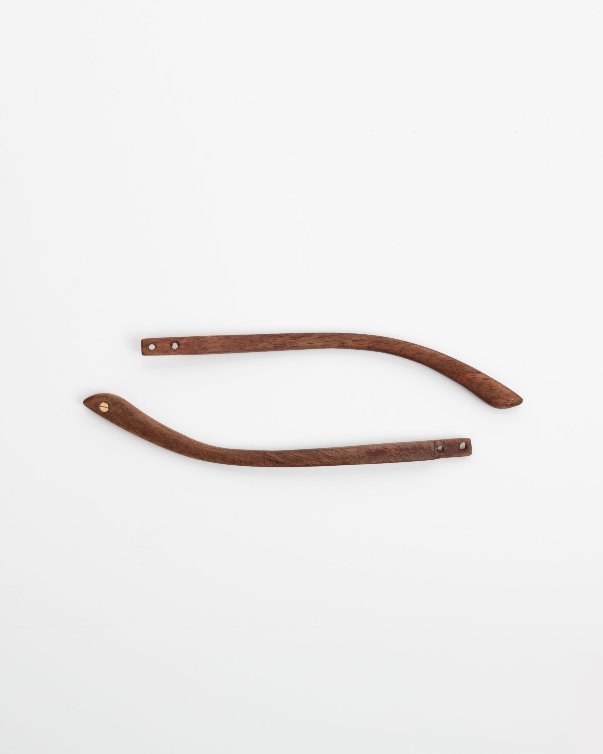 دسته عینک کارتیر چوبی مدل 125 رنگ قهوه ای چوب طبیعی-Cartier 1 دسته عینک کارتیر چوبی قهوه ای