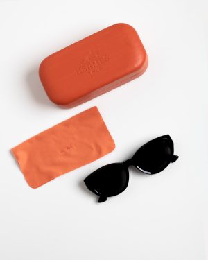 عینک آفتابی هرمس مشکی مدل 8116 – Hermes