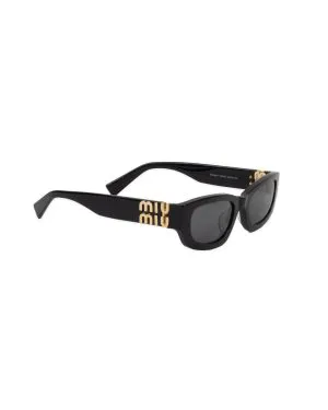 عینک آفتابی اورجینال کوالیتی میو میو مشکی مدل 04 Miu Miu